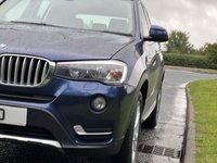 USED 2017 66 BMW X3 3.0 XDRIVE30D XLINE 5d 255 BHP Panoramic Glass Roof 4X4  DAB