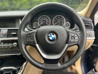 USED 2017 66 BMW X3 3.0 XDRIVE30D XLINE 5d 255 BHP Panoramic Glass Roof 4X4  DAB