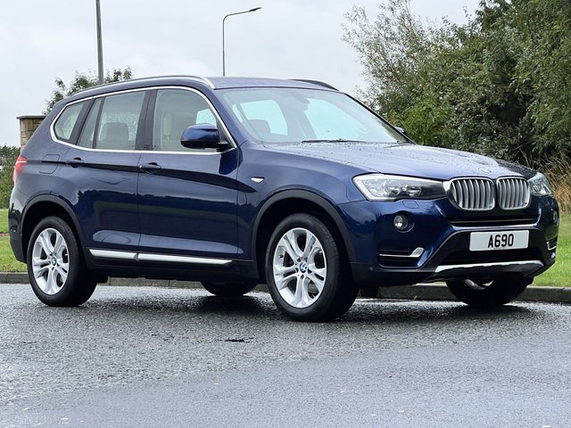 2017 66 BMW X3 3.0 XDRIVE30D XLINE 5d 255 BHP