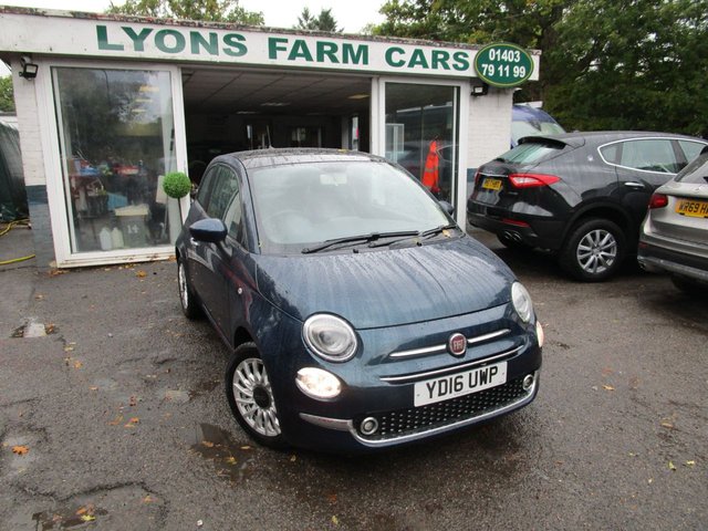 2016 16 Fiat 500 1.2 LOUNGE 3d 69 BHP NEW SHAPE