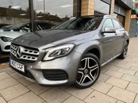 USED 2017 17 MERCEDES-BENZ GLA-CLASS 1.6 GLA 200 AMG LINE PREMIUM PLUS 5d 154 BHP BLACK NAPPA LEATHER