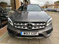 USED 2017 17 MERCEDES-BENZ GLA-CLASS 1.6 GLA 200 AMG LINE PREMIUM PLUS 5d 154 BHP BLACK NAPPA LEATHER