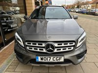 USED 2017 17 MERCEDES-BENZ GLA-CLASS 1.6 GLA 200 AMG LINE PREMIUM PLUS 5d 154 BHP BLACK NAPPA LEATHER