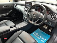 USED 2017 17 MERCEDES-BENZ GLA-CLASS 1.6 GLA 200 AMG LINE PREMIUM PLUS 5d 154 BHP BLACK NAPPA LEATHER