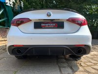 USED 2019 19 ALFA ROMEO GIULIA 2.0 TB VELOCE TI 4d 277 BHP HUGE SPECIFICATION - ALFA GUILIA VELOCE 2.0 Ti SALOON AUTOMATIC-PADDLE SHIFT - 3 STAGE PEARL WHITE METALLIC - 19 INCH QUADRIFOGLIO ALLOYS WITH NEW PIRELLI P-ZERO TYRES - 1 OWNER FROM BRAND NEW - RECENTLY SERVICED WITH A FULL MAIN DEALER SERVICE HISTORY - LEATHER/ALCANTARA TRIM - NAV - COST NEW  IN EXCESS OF &pound;50,000.00