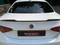 USED 2019 19 ALFA ROMEO GIULIA 2.0 TB VELOCE TI 4d 277 BHP HUGE SPECIFICATION - ALFA GUILIA VELOCE 2.0 Ti SALOON AUTOMATIC-PADDLE SHIFT - 3 STAGE PEARL WHITE METALLIC - 19 INCH QUADRIFOGLIO ALLOYS WITH NEW PIRELLI P-ZERO TYRES - 1 OWNER FROM BRAND NEW - RECENTLY SERVICED WITH A FULL MAIN DEALER SERVICE HISTORY - LEATHER/ALCANTARA TRIM - NAV - COST NEW  IN EXCESS OF &pound;50,000.00