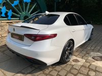 USED 2019 19 ALFA ROMEO GIULIA 2.0 TB VELOCE TI 4d 277 BHP HUGE SPECIFICATION - ALFA GUILIA VELOCE 2.0 Ti SALOON AUTOMATIC-PADDLE SHIFT - 3 STAGE PEARL WHITE METALLIC - 19 INCH QUADRIFOGLIO ALLOYS WITH NEW PIRELLI P-ZERO TYRES - 1 OWNER FROM BRAND NEW - RECENTLY SERVICED WITH A FULL MAIN DEALER SERVICE HISTORY - LEATHER/ALCANTARA TRIM - NAV - COST NEW  IN EXCESS OF &pound;50,000.00