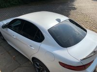 USED 2019 19 ALFA ROMEO GIULIA 2.0 TB VELOCE TI 4d 277 BHP HUGE SPECIFICATION - ALFA GUILIA VELOCE 2.0 Ti SALOON AUTOMATIC-PADDLE SHIFT - 3 STAGE PEARL WHITE METALLIC - 19 INCH QUADRIFOGLIO ALLOYS WITH NEW PIRELLI P-ZERO TYRES - 1 OWNER FROM BRAND NEW - RECENTLY SERVICED WITH A FULL MAIN DEALER SERVICE HISTORY - LEATHER/ALCANTARA TRIM - NAV - COST NEW  IN EXCESS OF &pound;50,000.00