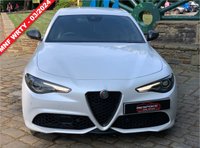 USED 2019 19 ALFA ROMEO GIULIA 2.0 TB VELOCE TI 4d 277 BHP HUGE SPECIFICATION - ALFA GUILIA VELOCE 2.0 Ti SALOON AUTOMATIC-PADDLE SHIFT - 3 STAGE PEARL WHITE METALLIC - 19 INCH QUADRIFOGLIO ALLOYS WITH NEW PIRELLI P-ZERO TYRES - 1 OWNER FROM BRAND NEW - RECENTLY SERVICED WITH A FULL MAIN DEALER SERVICE HISTORY - LEATHER/ALCANTARA TRIM - NAV - COST NEW  IN EXCESS OF &pound;50,000.00