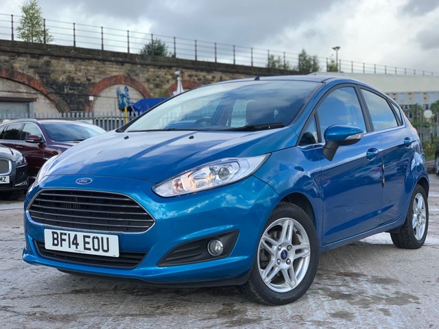 2014 14 FORD FIESTA 1.0 ZETEC 5d 99 BHP 2 KEYS+&pound;0 ROAD TAX+AIR CON+PRIVACY GLASS+ALLOYS+DAB+BLUETOOTH+USB+MEDIA+AUX
