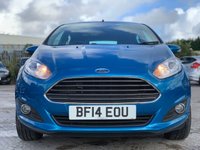 USED 2014 14 FORD FIESTA 1.0 ZETEC 5d 99 BHP 2 KEYS+&pound;0 ROAD TAX+AIR CON+PRIVACY GLASS+ALLOYS+DAB+BLUETOOTH+USB+MEDIA+AUX