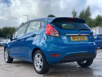 USED 2014 14 FORD FIESTA 1.0 ZETEC 5d 99 BHP 2 KEYS+&pound;0 ROAD TAX+AIR CON+PRIVACY GLASS+ALLOYS+DAB+BLUETOOTH+USB+MEDIA+AUX