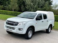 USED 2014 64 ISUZU D-MAX 2.5 TD DCB 164 BHP GENUINE LOW MILES ** NO VAT **
