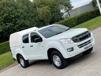 USED 2014 64 ISUZU D-MAX 2.5 TD DCB 164 BHP GENUINE LOW MILES ** NO VAT **