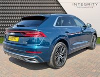 USED 2018 68 AUDI Q8 3.0 TDI QUATTRO S LINE 5d 282 BHP HUGE SPEC, RARE GALAXY BLUE