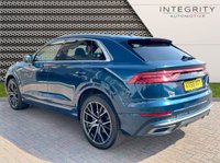 USED 2018 68 AUDI Q8 3.0 TDI QUATTRO S LINE 5d 282 BHP HUGE SPEC, RARE GALAXY BLUE