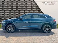 USED 2018 68 AUDI Q8 3.0 TDI QUATTRO S LINE 5d 282 BHP HUGE SPEC, RARE GALAXY BLUE
