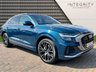 USED 2018 68 AUDI Q8 3.0 TDI QUATTRO S LINE 5d 282 BHP HUGE SPEC, RARE GALAXY BLUE
