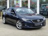 USED 2013 13 MAZDA 6 2.2 D SPORT NAV 4d 173 BHP Finished in STORMY BLUE Metallic with contrasting Full Heated Leather Trim. Features include SAT NAV, BOSE SPEAKERS, CRUISE CONTROL, DAB RADIO, CLIMATE and ALLOYS. This is a fantastic and handsome looking mid sized family car. This Mazda has mature styling, its good and fun to drive, has a plush interior and a spec list as long as your arm. It has been dealer serviced at 1431 miles, 37065 miles, 47381 miles, 58000 MILES(by EMC), 65091 miles, 71599 miles and at 77259 miles.