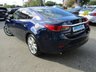 USED 2013 13 MAZDA 6 2.2 D SPORT NAV 4d 173 BHP Finished in STORMY BLUE Metallic with contrasting Full Heated Leather Trim. Features include SAT NAV, BOSE SPEAKERS, CRUISE CONTROL, DAB RADIO, CLIMATE and ALLOYS. This is a fantastic and handsome looking mid sized family car. This Mazda has mature styling, its good and fun to drive, has a plush interior and a spec list as long as your arm. It has been dealer serviced at 1431 miles, 37065 miles, 47381 miles, 58000 MILES(by EMC), 65091 miles, 71599 miles and at 77259 miles.