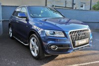 USED 2014 53 AUDI Q5 2.0 TDI QUATTRO S LINE PLUS 5d 175 BHP Long Life Audi Servicing, Cambelt Change 2019, High Specification, Excellent Condition