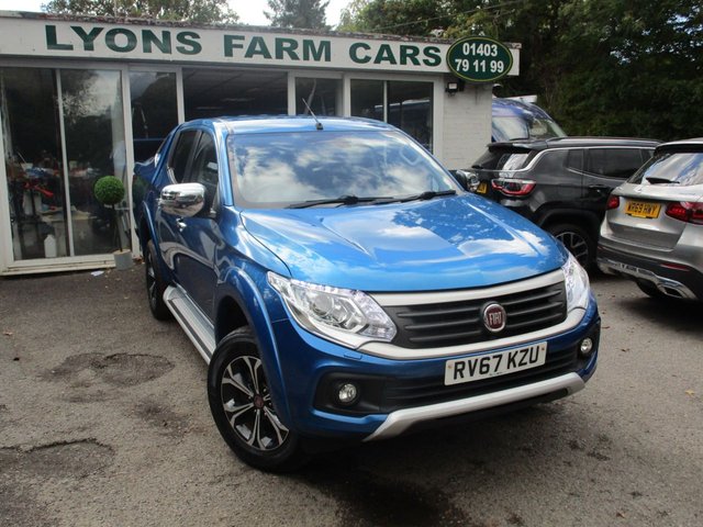 2017 67 Fiat Fullback 2.4 LX DCB DOUBLE CAB PICKUP AUTOMATIC 4x4 180 BHP FOUR WHEEL DRIVE