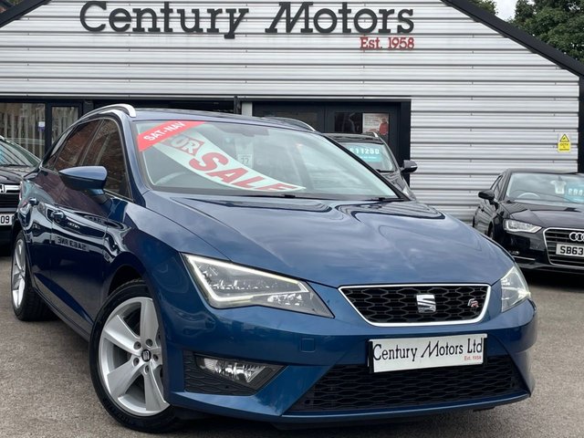 2015 15 Seat Leon 2.0 TDi FR (Tech Pack) TOURER 5dr - 185 BHP