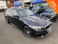 USED 2019 69 BMW 5 SERIES 2.0 520I M SPORT TOURING 5d 181 BHP *** &pound;9,965 FACTORY FITTED OPTIONS ***