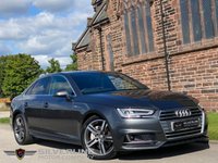 USED 2018 18 AUDI A4 2.0 TDI S LINE 4d 188 BHP 1 OWNER | FULL SERVICE HISTORY | PRISTINE |
