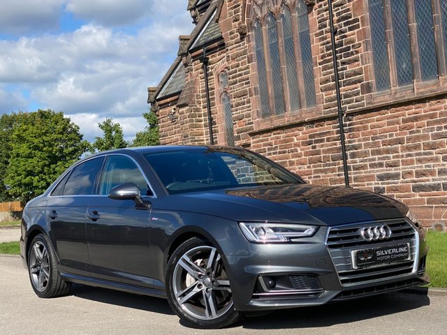 2018 18 Audi A4 2.0 TDI S LINE 4d 188 BHP