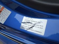 USED 2006 06 SUBARU IMPREZA 2.5L WRX STI TYPE UK 4d 278 BHP TWO OWNERS FROM NEW