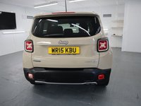 USED 2015 15 JEEP RENEGADE 1.6 M-JET LIMITED 5d 118 BHP GREAT FACTORY OPTION LOADED JEEP WITH THE LEATHER INTERIOR.