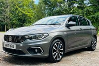 USED 2017 17 FIAT TIPO 1.2 MULTIJET LOUNGE 5d 95 BHP SATELLITE NAVIGATION REAR PARK CAMERA