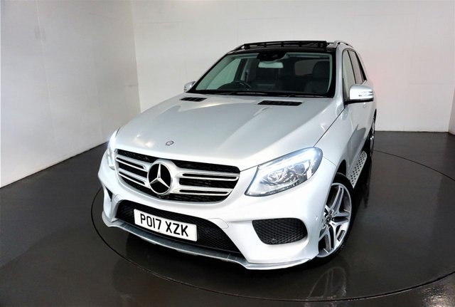 2017 17 Mercedes-Benz Gle-Class 3.0 GLE 350 D 4MATIC AMG LINE PREMIUM 5d AUTO-2 OWNER CAR-PANORAMIC SUNROOF-REAR ENTERTAINMENT-SMARTPHONE INTEGRATION PACKAGE-ACTIVE PARK ASSIST-ELECTRIC MEMORY SEATS-ELECTRIC FOLDING MIRRORS-360 CAMERA-SATNAV-BLUETOOTH-CRUISE CONTROL-DAB RADIO-HEATED BLACK LEATHER-AUTOMATIC HIGH BEAM SWITCH PLUS-21
