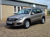 USED 2012 12 VOLKSWAGEN TIGUAN 2.0 S TDI BLUEMOTION TECHNOLOGY 4MOTION DSG 5d 138 BHP www.suffolkcarcentre.co.uk - Located at Reydon