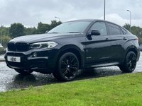 USED 2018 X BMW X6 3.0 XDRIVE40D M SPORT EDITION 4d 309 BHP Panoramic Glass Roof 4X4  DAB