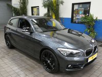 USED 2016 65 BMW 1 SERIES 1.5 118I SPORT 3d 134 BHP SAT NAV HEATED SEATS EURO 6 ULEZ CAZ COMPLIANT