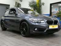 USED 2016 65 BMW 1 SERIES 1.5 118I SPORT 3d 134 BHP SAT NAV HEATED SEATS EURO 6 ULEZ CAZ COMPLIANT