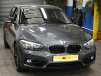 USED 2016 65 BMW 1 SERIES 1.5 118I SPORT 3d 134 BHP SAT NAV HEATED SEATS EURO 6 ULEZ CAZ COMPLIANT