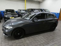 USED 2016 65 BMW 1 SERIES 1.5 118I SPORT 3d 134 BHP SAT NAV HEATED SEATS EURO 6 ULEZ CAZ COMPLIANT