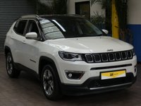 USED 2019 19 JEEP COMPASS 1.4 MULTIAIR II LIMITED 5d 138 BHP SAT NAV LEATHER HEATED SEATS CAZ ULEZ COMPLIANT