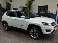USED 2019 19 JEEP COMPASS 1.4 MULTIAIR II LIMITED 5d 138 BHP SAT NAV LEATHER HEATED SEATS CAZ ULEZ COMPLIANT