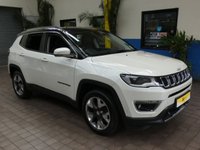 USED 2019 19 JEEP COMPASS 1.4 MULTIAIR II LIMITED 5d 138 BHP SAT NAV LEATHER HEATED SEATS CAZ ULEZ COMPLIANT