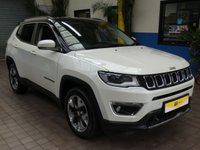 USED 2019 19 JEEP COMPASS 1.4 MULTIAIR II LIMITED 5d 138 BHP SAT NAV LEATHER HEATED SEATS CAZ ULEZ COMPLIANT