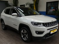 USED 2019 19 JEEP COMPASS 1.4 MULTIAIR II LIMITED 5d 138 BHP SAT NAV LEATHER HEATED SEATS CAZ ULEZ COMPLIANT