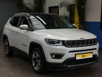 USED 2019 19 JEEP COMPASS 1.4 MULTIAIR II LIMITED 5d 138 BHP SAT NAV LEATHER HEATED SEATS CAZ ULEZ COMPLIANT