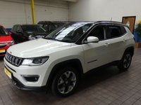 USED 2019 19 JEEP COMPASS 1.4 MULTIAIR II LIMITED 5d 138 BHP SAT NAV LEATHER HEATED SEATS CAZ ULEZ COMPLIANT