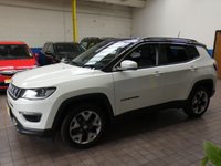 USED 2019 19 JEEP COMPASS 1.4 MULTIAIR II LIMITED 5d 138 BHP SAT NAV LEATHER HEATED SEATS CAZ ULEZ COMPLIANT