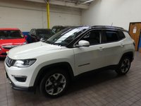 USED 2019 19 JEEP COMPASS 1.4 MULTIAIR II LIMITED 5d 138 BHP SAT NAV LEATHER HEATED SEATS CAZ ULEZ COMPLIANT