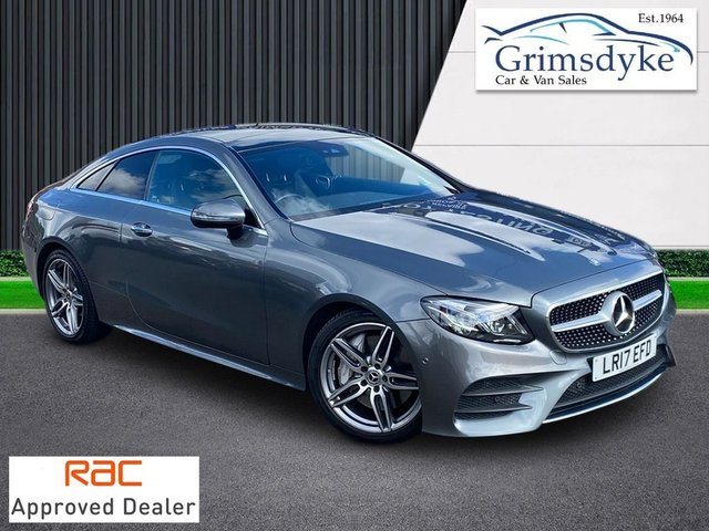 2017 17 Mercedes-Benz E-Class 2.0 E 300 AMG LINE PREMIUM PLUS 2d 241 BHP